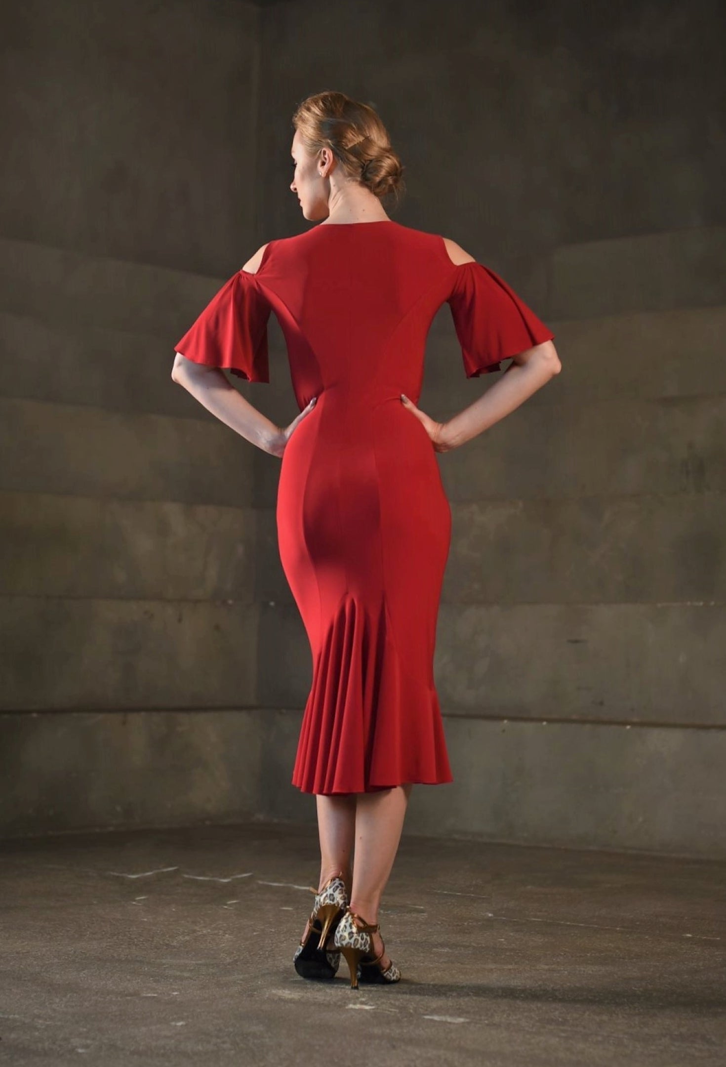 Tango Dress Nerea SM8030 Ruby red (195)