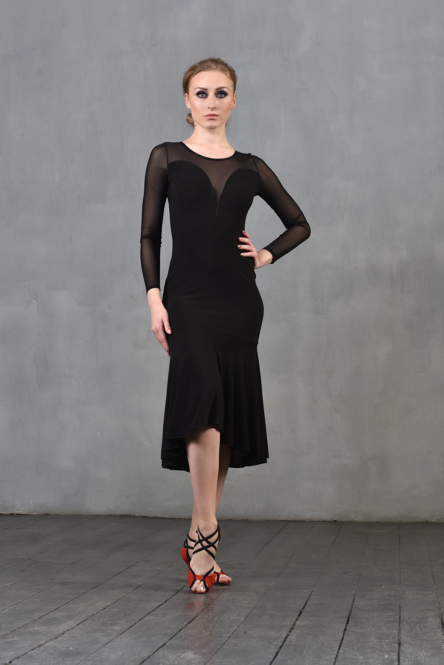 Tango Dress Alexis SM8018 Jet black (037)