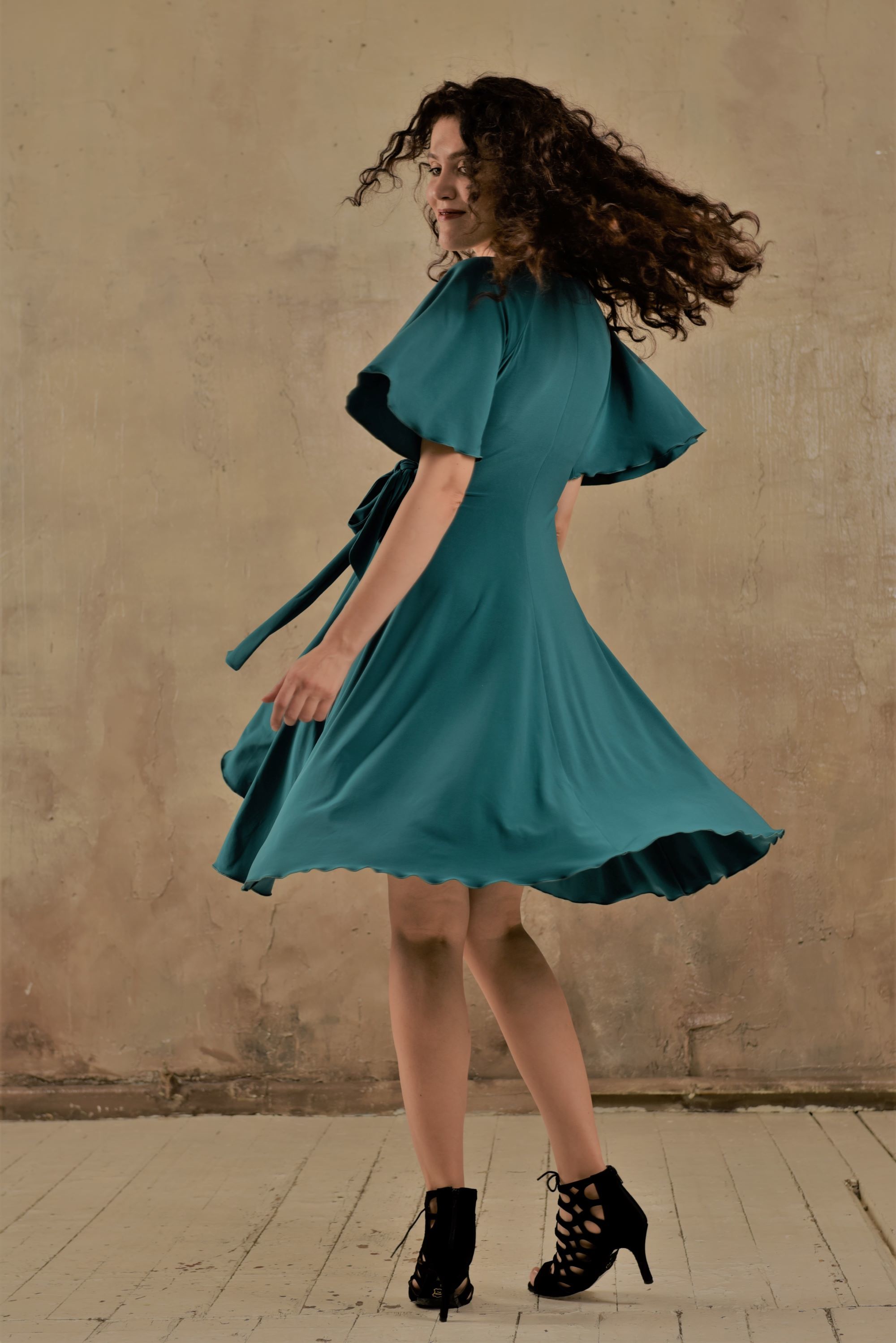 Tanzkleid SM8006 Sandra Klassisch rot (013)