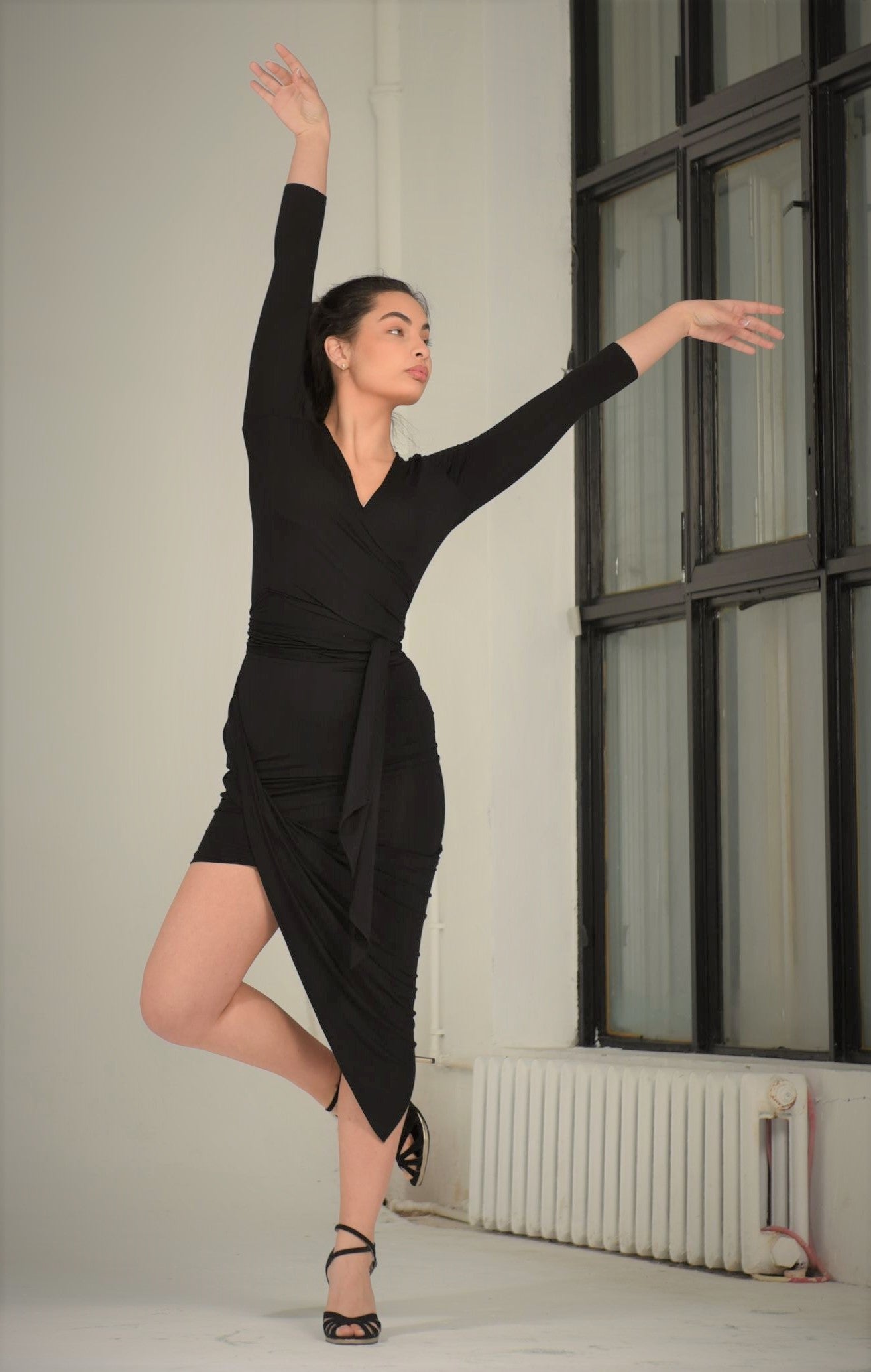 Dance Skirt Crime SM7011 Jet black (037)