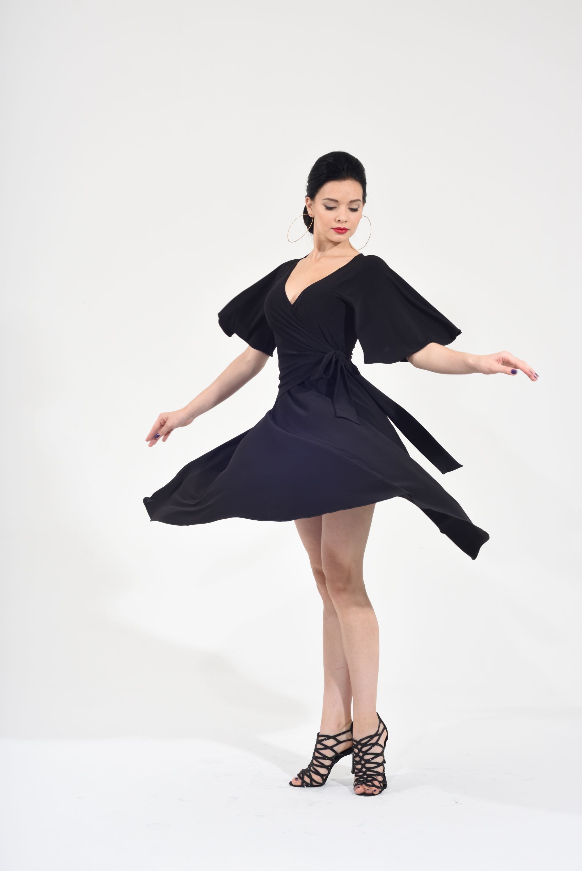 Tanzkleid SM8006 Sandra Klassisch rot (013)