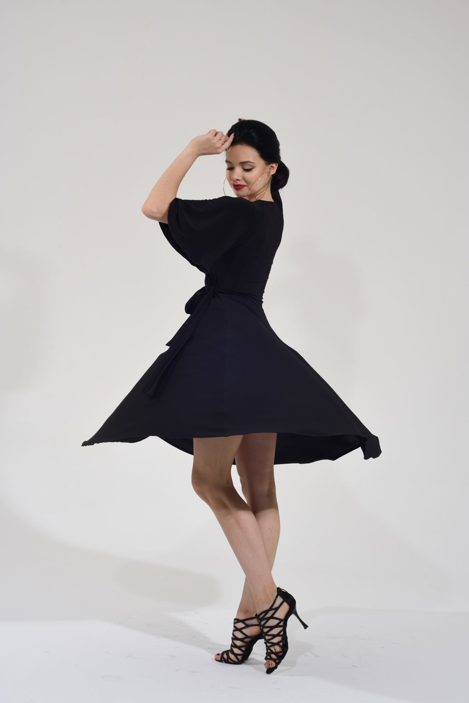 Tanzkleid SM8006 Sandra Tiefschwarz (037)