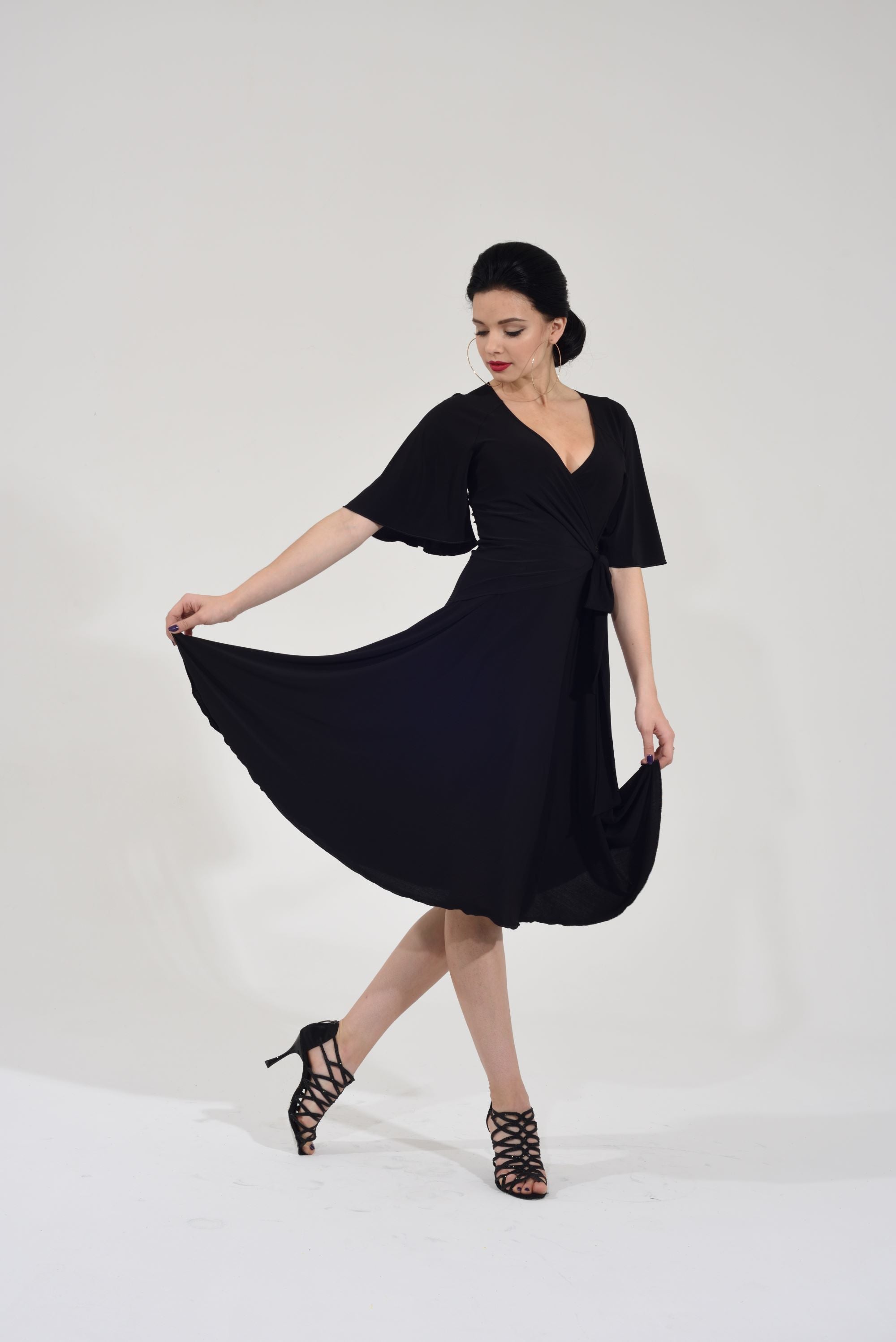 Tanzkleid SM8006 Sandra Klassisch rot (013)
