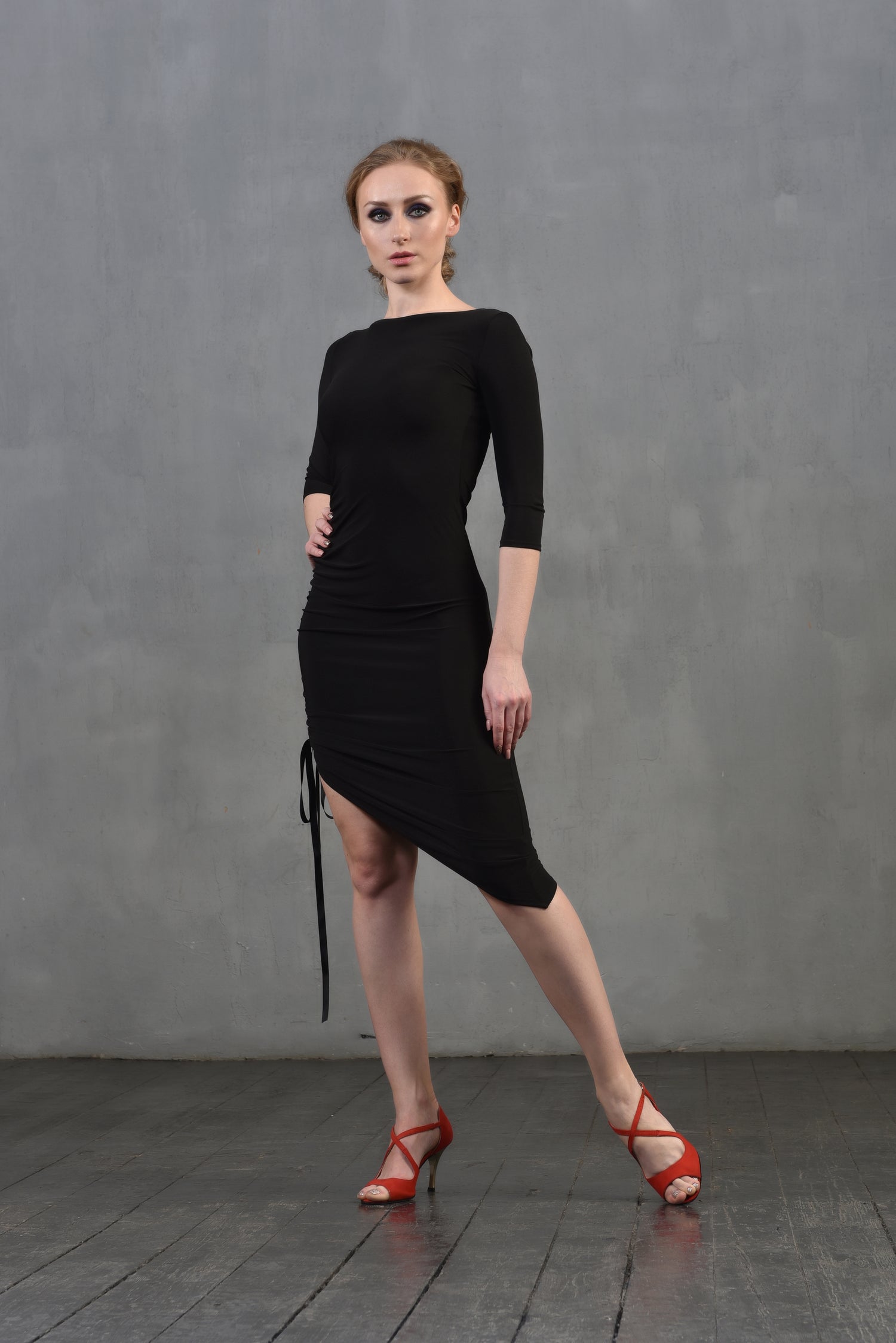 Tanzkleid Naomi SM8019 Tiefschwarz (037)