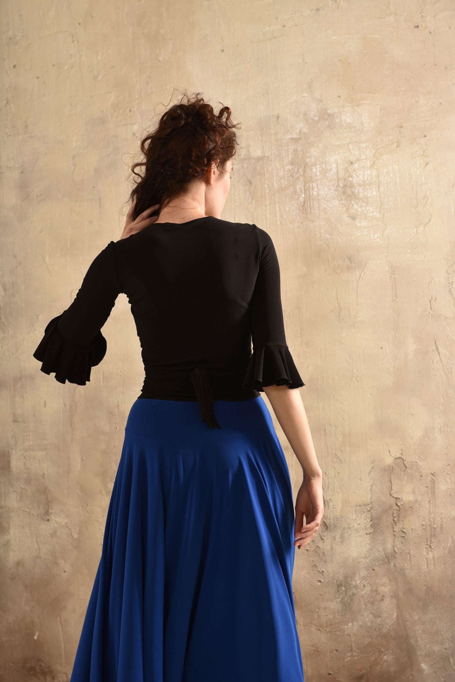 Tanzoberteil Gitana SM6016 Tiefschwarz (037)