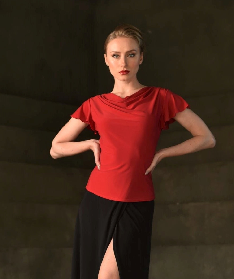 Dance Top Gina SM6013 Ruby red (165)