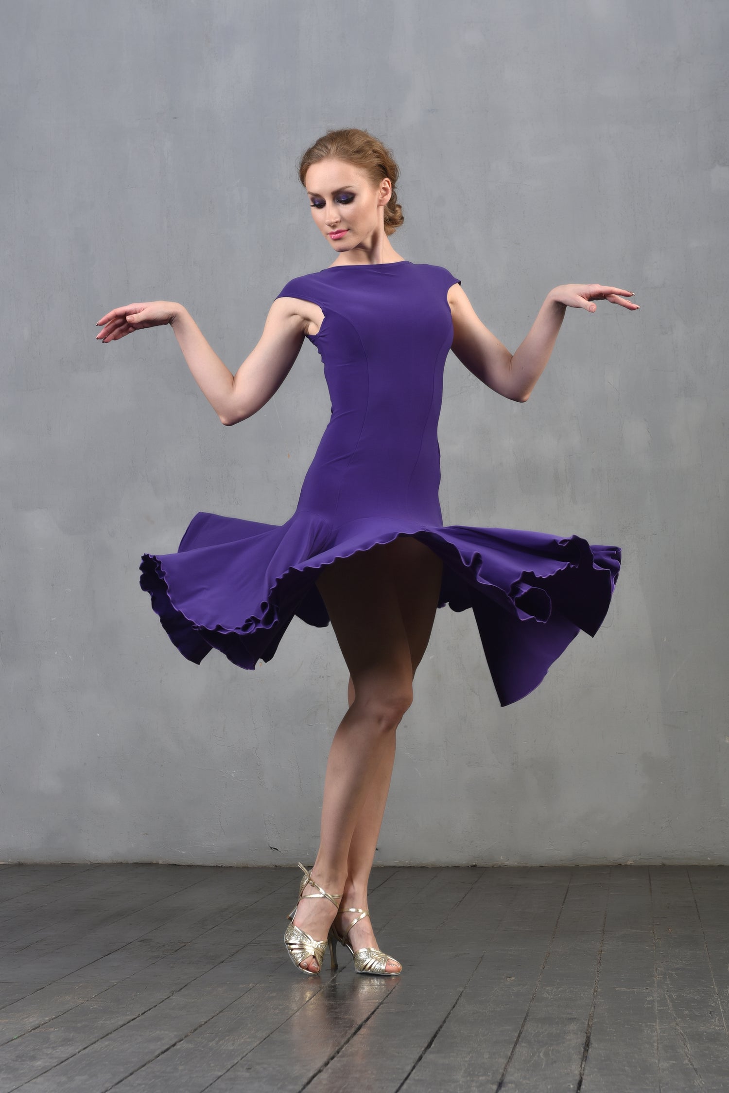Salsakleid Rosario SM8009 Byzantine violett (253)