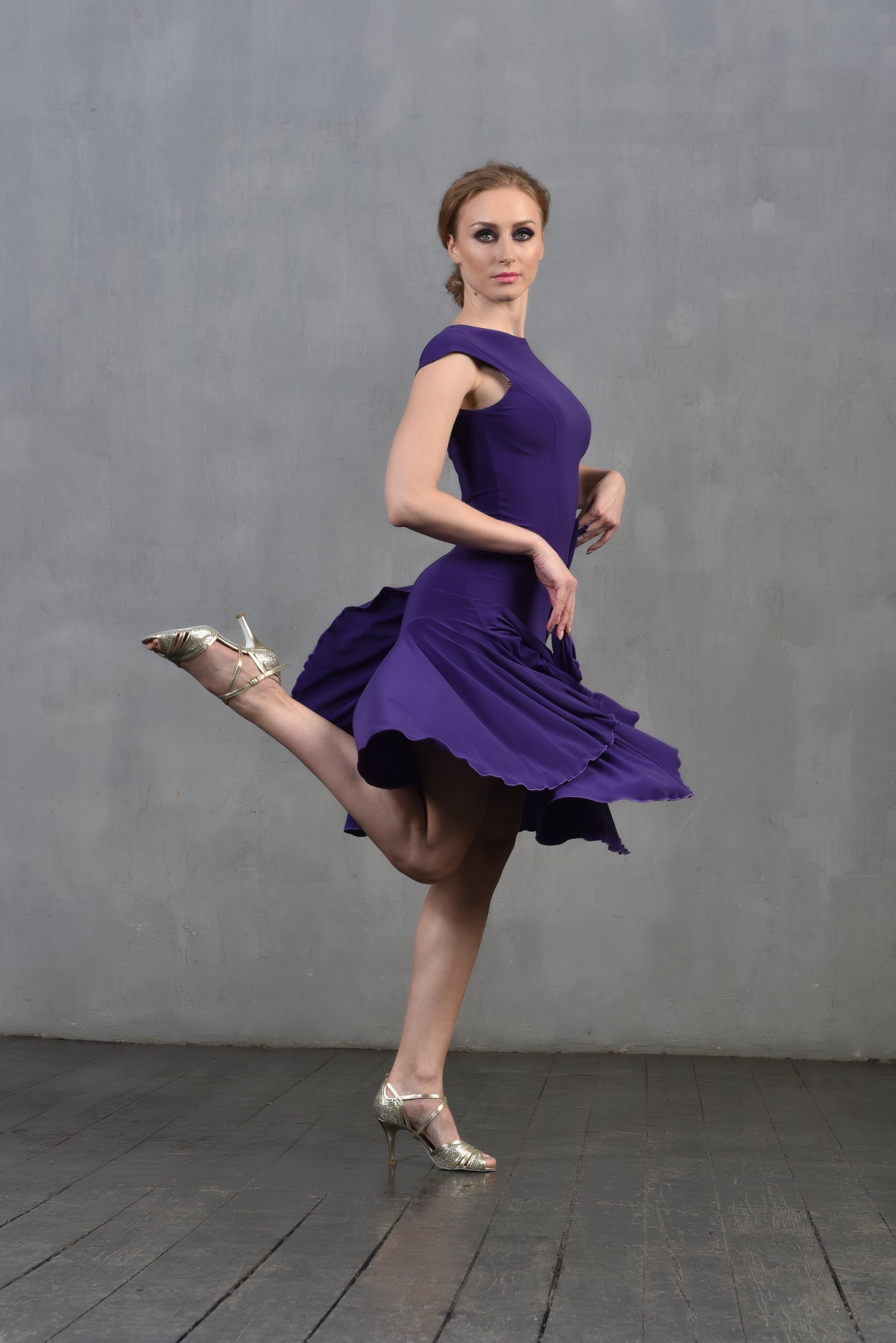 Salsakleid Rosario SM8009 Byzantine violett (253)