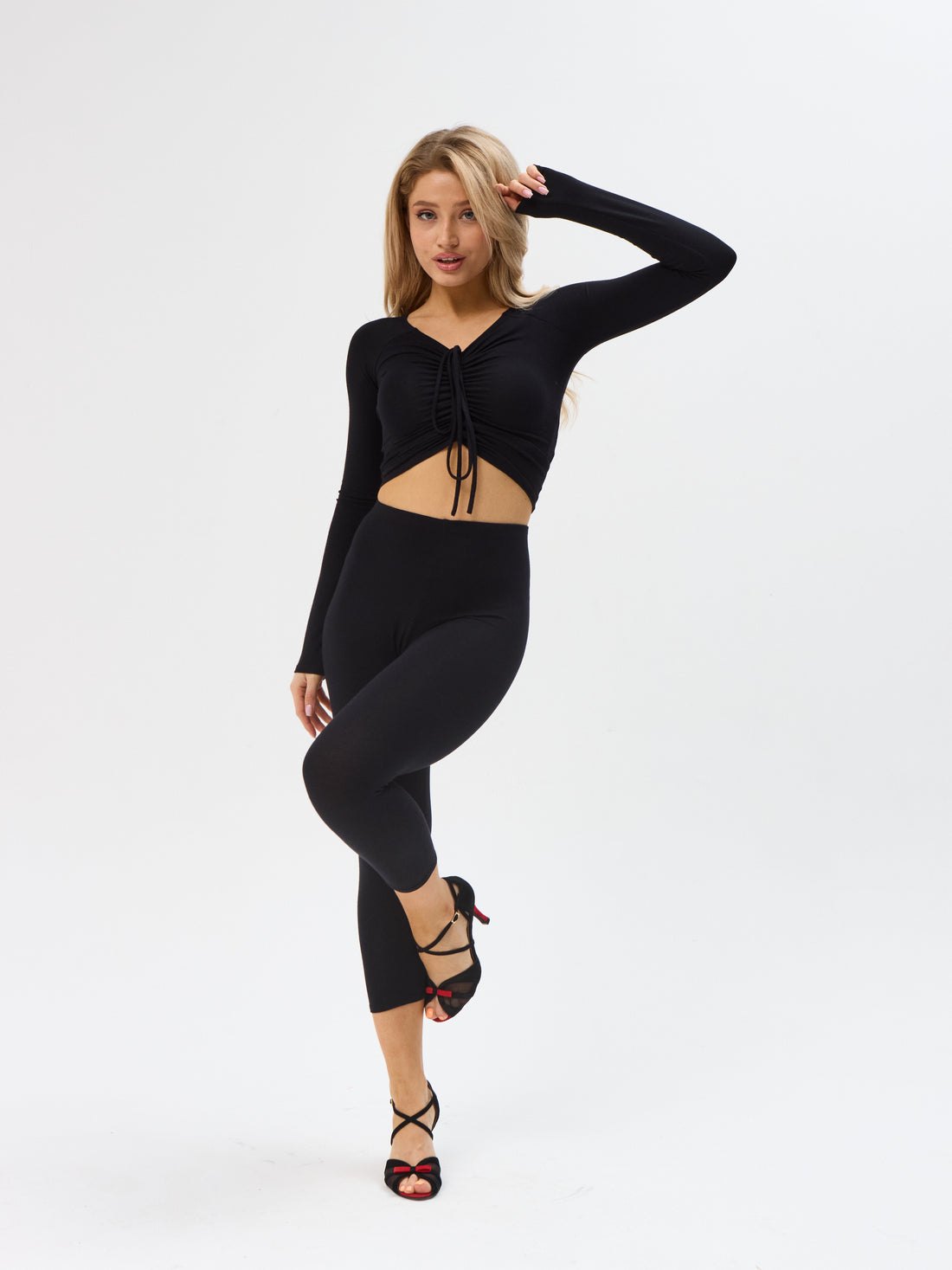 Dance3/4 Leggings Sole SM5802 Jet black (037)