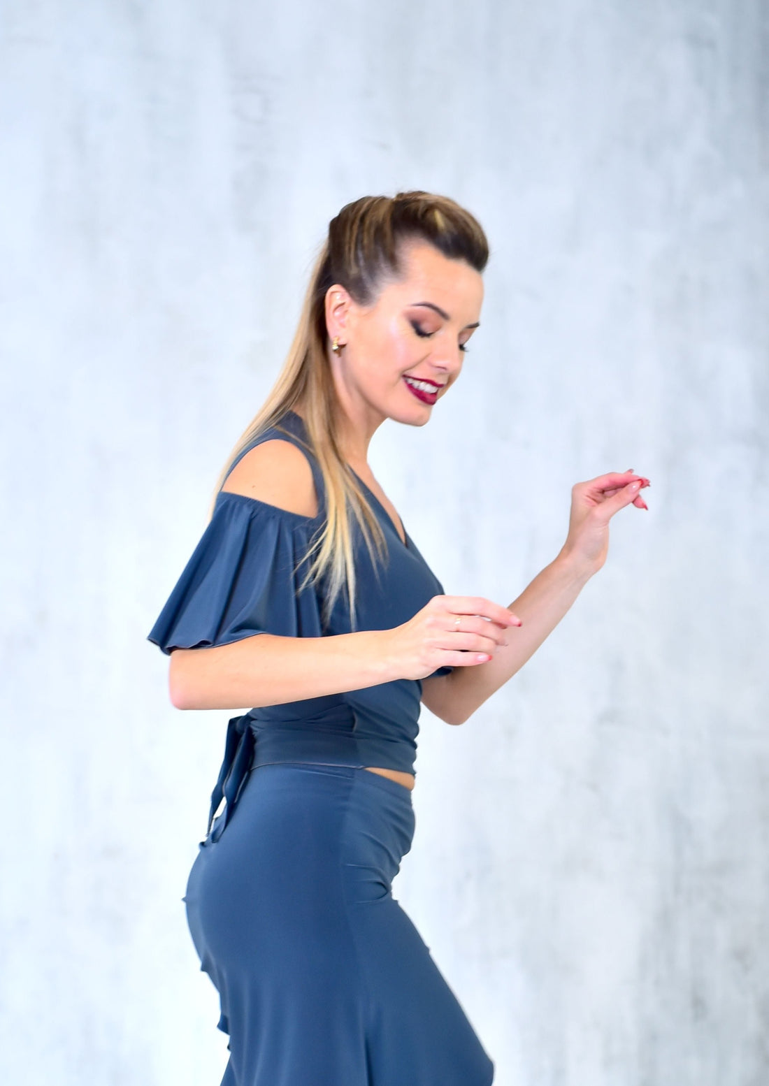 Dance Top Nevada SM6040 Steel grey (258)