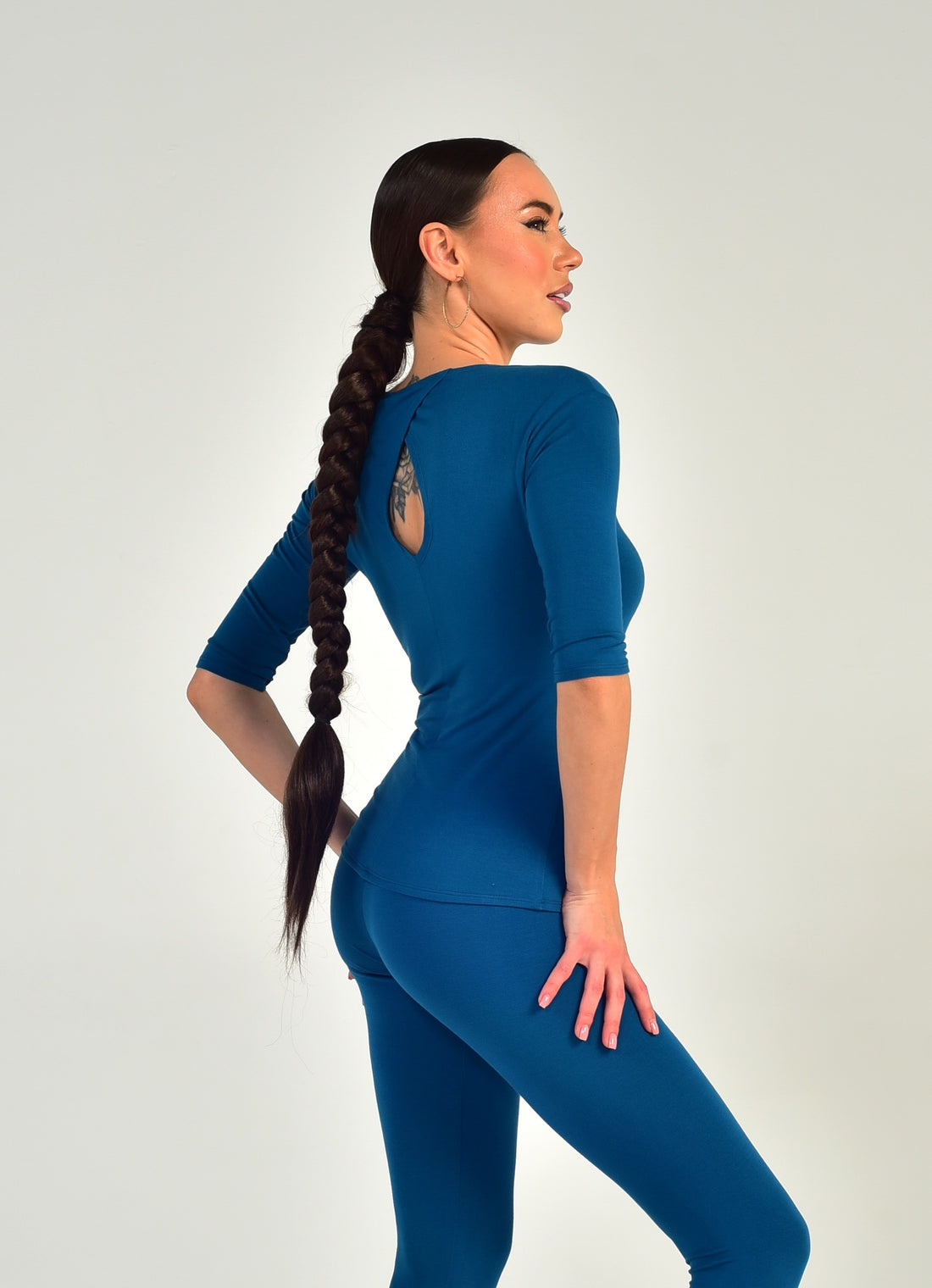 Tanzoberteil Grace SM6023 Ozeanblau (133)