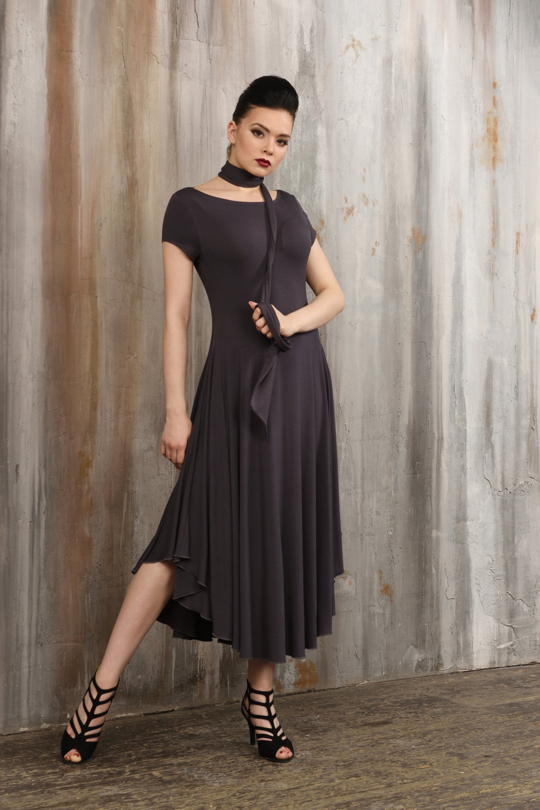 Tanzkleid Aurora SM8002  Anthrazitgrau (172)