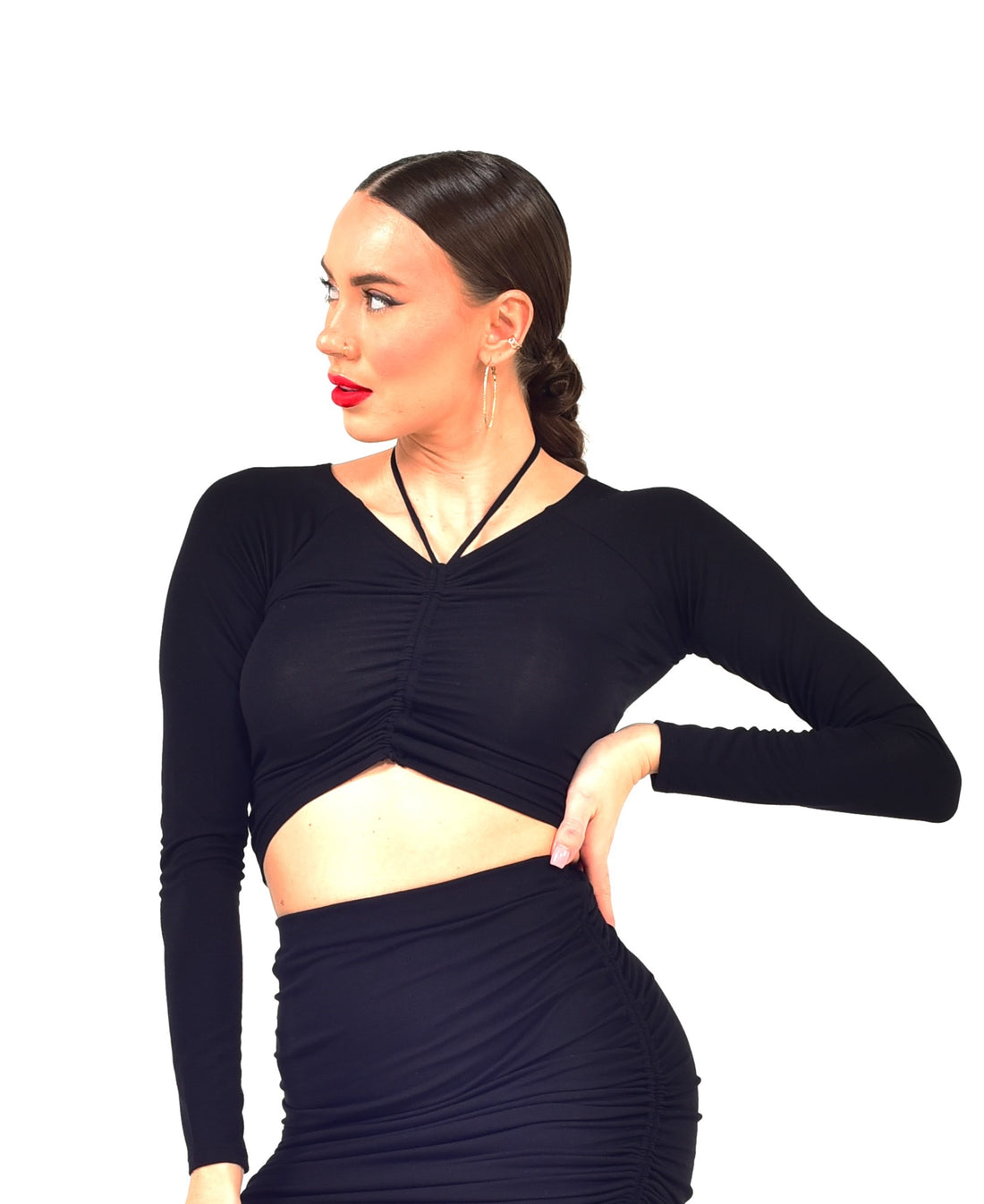 Dance Top Tonia SM6835 Jet black (037)