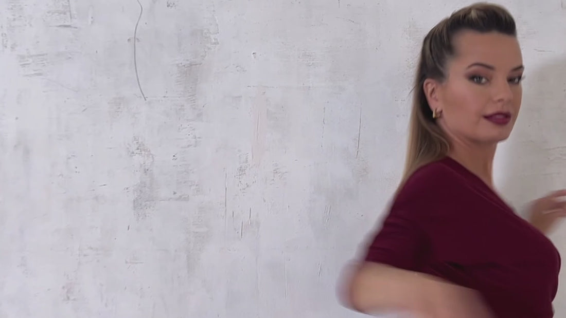 Tanztop Amaya SM6041 Marsala (275)