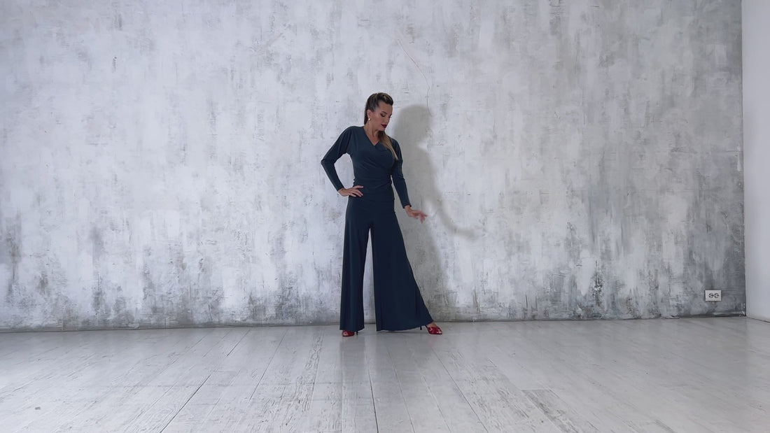 Tanzhose Blake SM5901 Stahlgrau (258)