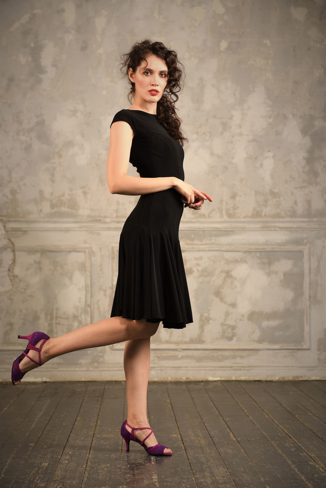 Salsakleid Rosario SM8009 Tiefschwarz (037)